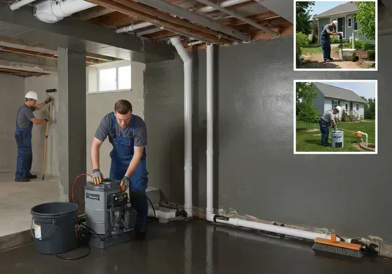 Basement Waterproofing and Flood Prevention process in Hallsville, TX